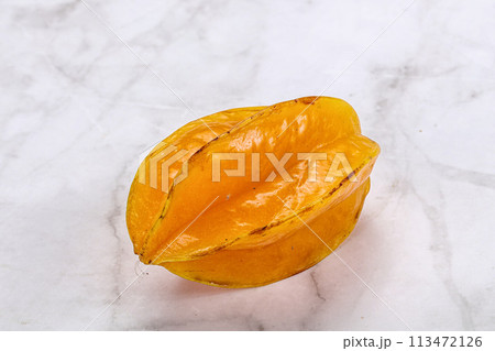 Tropical sweet delicous fruit - carambola 113472126