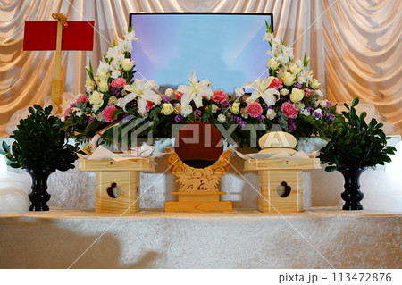 神式の葬儀 神式の葬儀 113472876