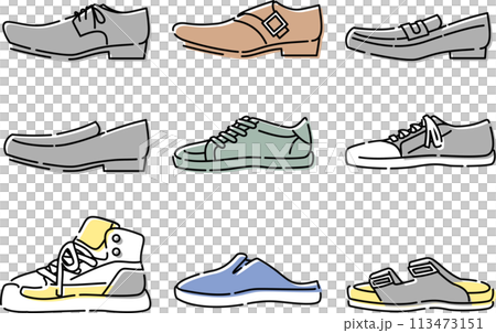 靴 シューズセット カラー 靴 シューズセット カラー 113473151