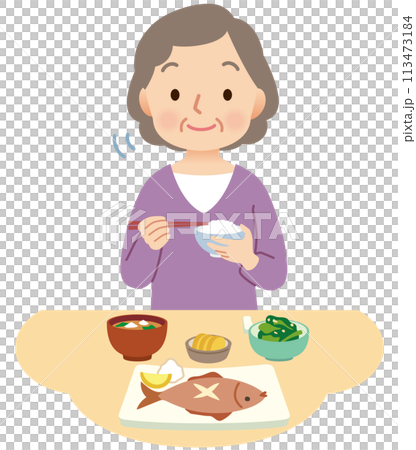 老年婦女飲食、照護、健康 113473184