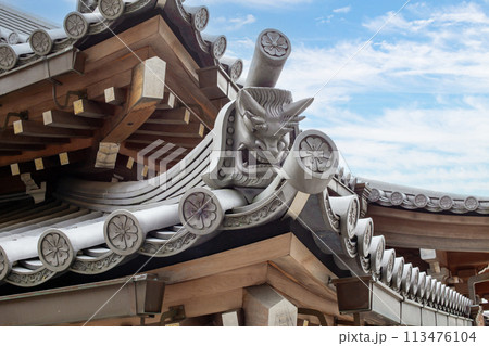 神戸・須磨寺の鬼瓦 113476104