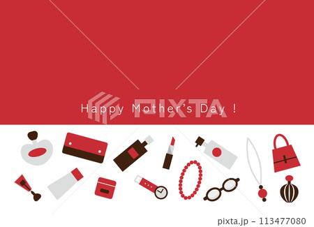 コスメと服飾品のイラスト 113477080