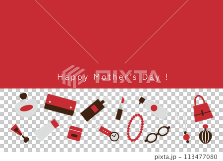 コスメと服飾品のイラスト 113477080