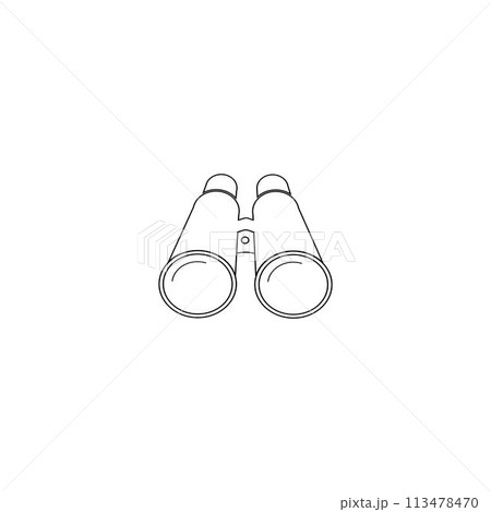 binocular logo 113478470