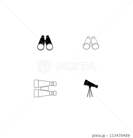 binocular logo 113478489