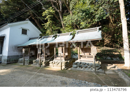 志賀海神社の境内の末社＜福岡県福岡市/2023年12月＞ 113478796