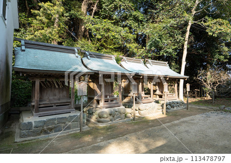志賀海神社の境内の末社＜福岡県福岡市/2023年12月＞ 113478797