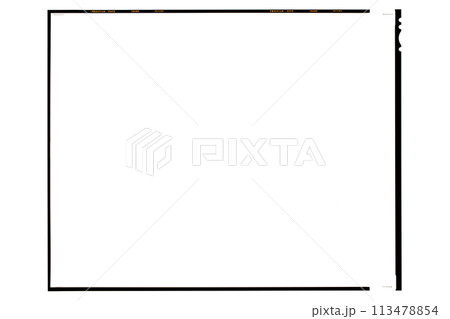 古い銀塩大型カメラに使うシートフィルム 113478854