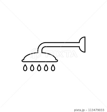 shower icon 113479033