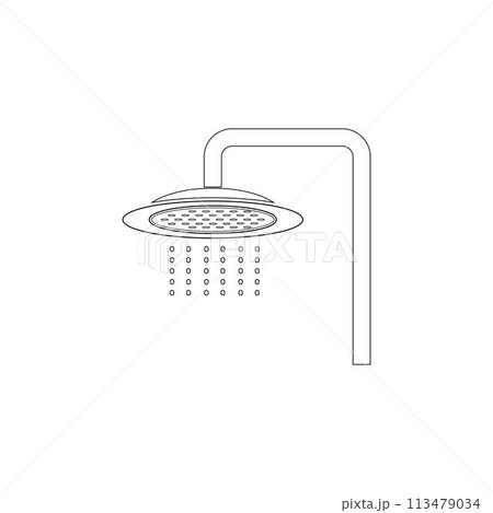 shower icon shower icon 113479034