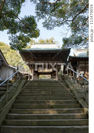 志賀海神社の楼門＜福岡県福岡市/2023年12月＞ 113479059