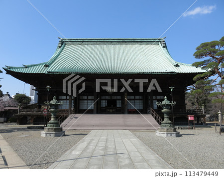 文京区の護国寺(本堂) 文京区の護国寺(本堂) 113479449