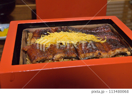 柳川名物 鰻のせいろ蒸し 柳川名物 鰻のせいろ蒸し 113480068