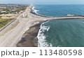 太平洋と海岸線 113480598