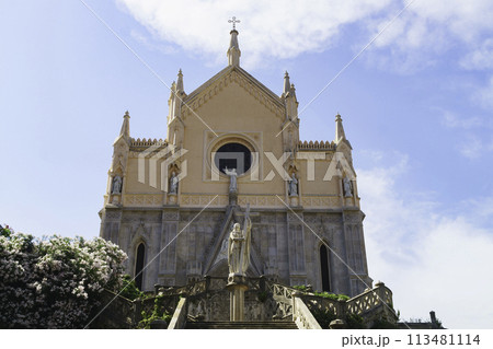 Gaeta, Italy. Beautiful view of Church Of San Francesco. 113481114