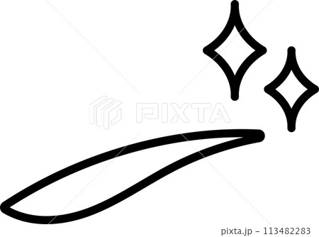 カットされた眉毛のアイコン 113482283