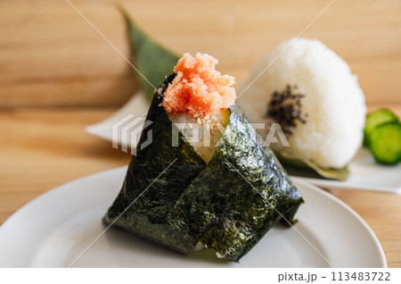 明太子おにぎり 明太子おにぎり 113483722