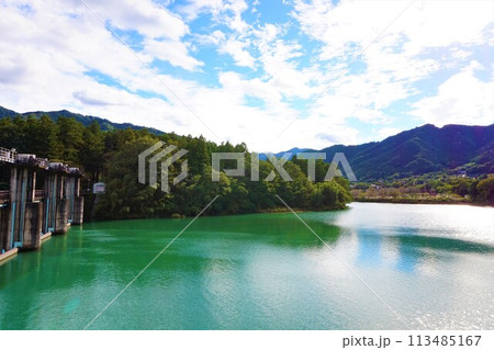 神水ダム 鬼石ダム 群馬県 藤岡市 利根川水系 神流川 神水湖 神水ダム 鬼石ダム 群馬県 藤岡市 利根川水系 神流川 神水湖 113485167