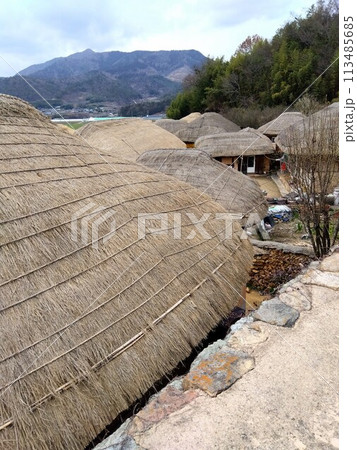 韓国・楽安邑城民俗村にて 韓国・楽安邑城民俗村にて 113485685