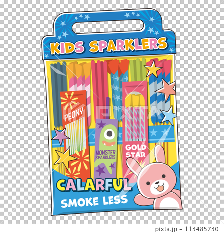 手持ち花火セット 113485730