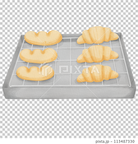 Bread in Bakery Tray Bread in Bakery Tray 113487330