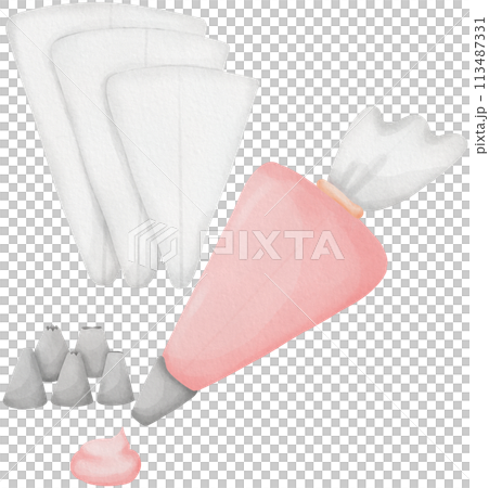 Icing Bags and Piping Tips Cake Decorating Supplies Icing Bags and Piping Tips Cake Decorating Supplies 113487331