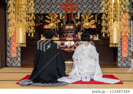 仏前結婚式 113487384