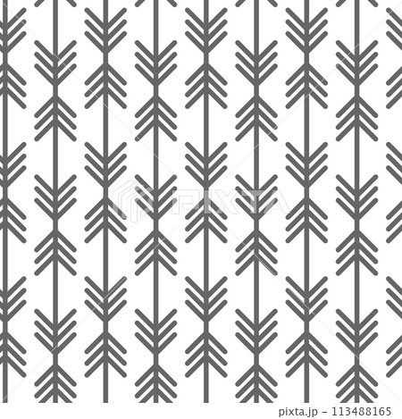 Seamless arrow pattern for fans, prints, textures, creative ideas for packaging, clothing and decorative elements Seamless arrow pattern for fans, prints, textures, creative ideas for packaging, clothing and decorative elements 113488165