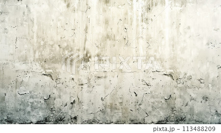 汚れた壁の背景素材。グランジ 113488209