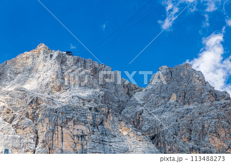 Dolomiti Alps in Alta Badia landscape view 113488273