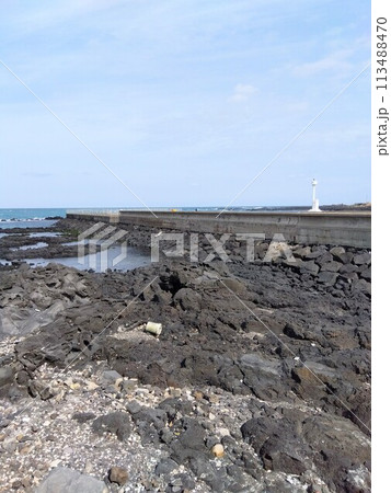 韓国・済州島の海岸 韓国・済州島の海岸 113488470
