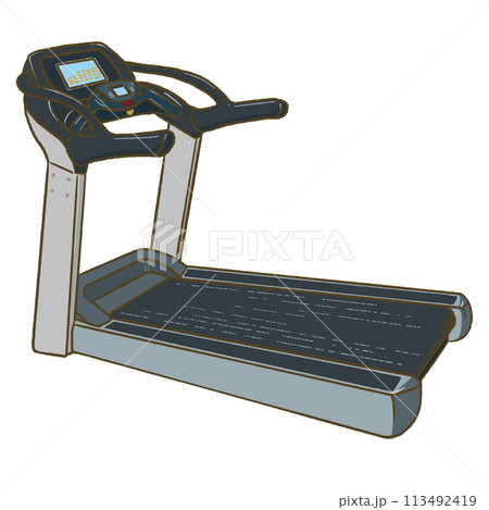 ランニングマシーン 113492419