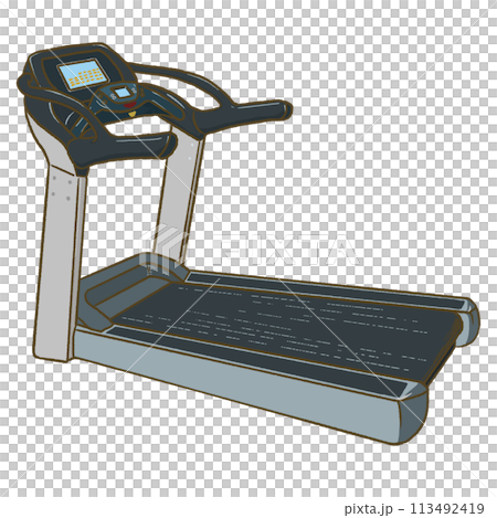 ランニングマシーン 113492419