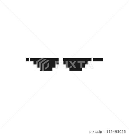glasses logo 113493026