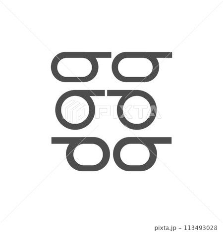 glasses logo 113493028