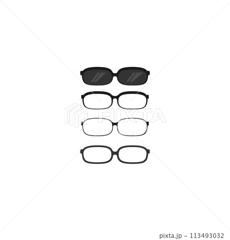 glasses logo 113493032