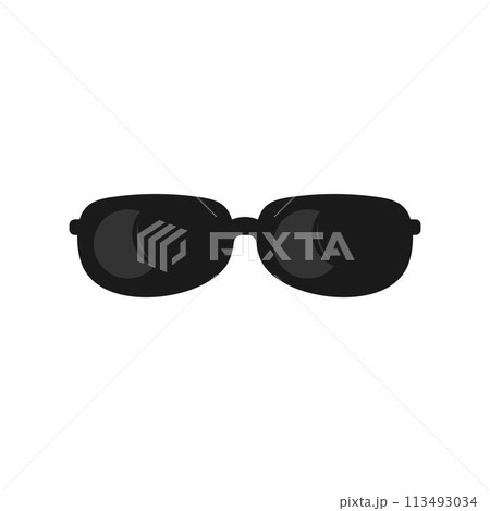 glasses logo 113493034