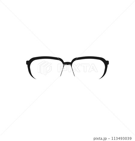 glasses logo 113493039