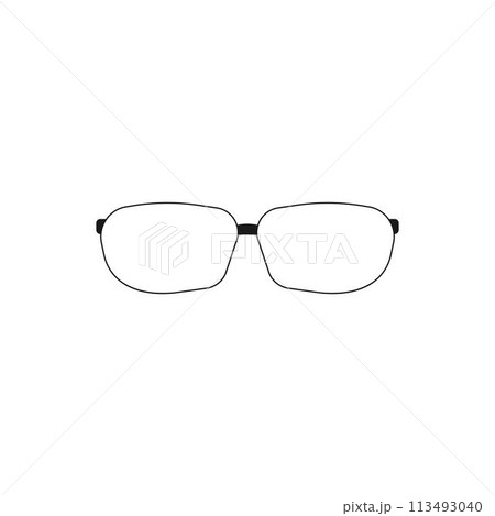 glasses logo 113493040