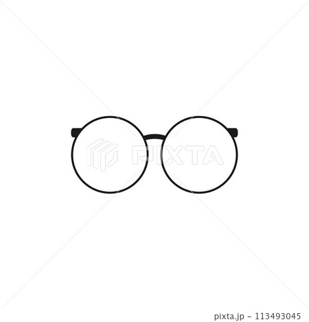glasses logo glasses logo 113493045