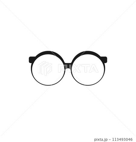 glasses logo 113493046