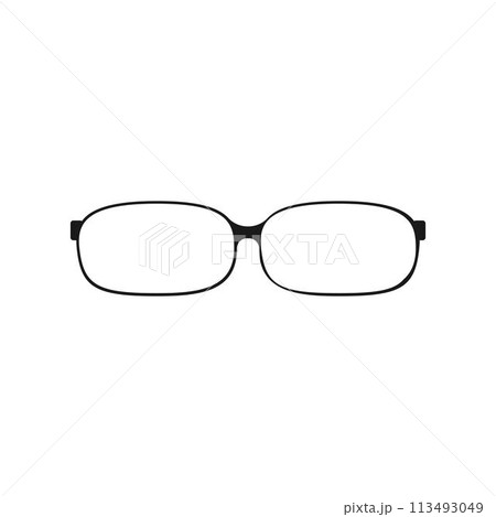 glasses logo 113493049
