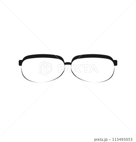 glasses logo glasses logo 113493053