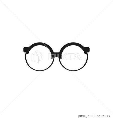 glasses logo 113493055