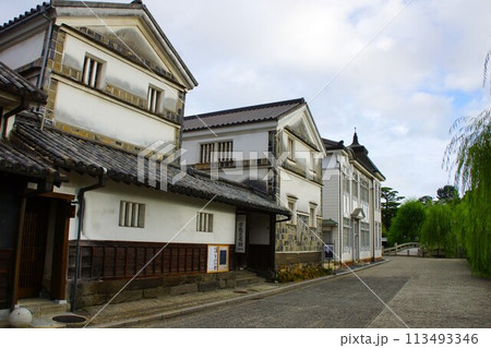 倉敷の町並み　倉敷美観地区 113493346