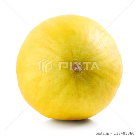 fresh ripe yellow melon 113493360
