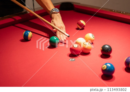 ビリヤード ビリヤード 113493802