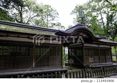 摂社 出雲建雄神社拝殿 摂社 出雲建雄神社拝殿 113493906