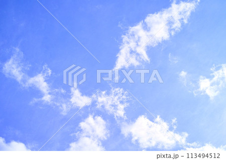 青空と雲イメージ 青空と雲イメージ 113494512