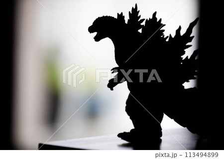 怪獣シルエット 怪獣シルエット 113494899